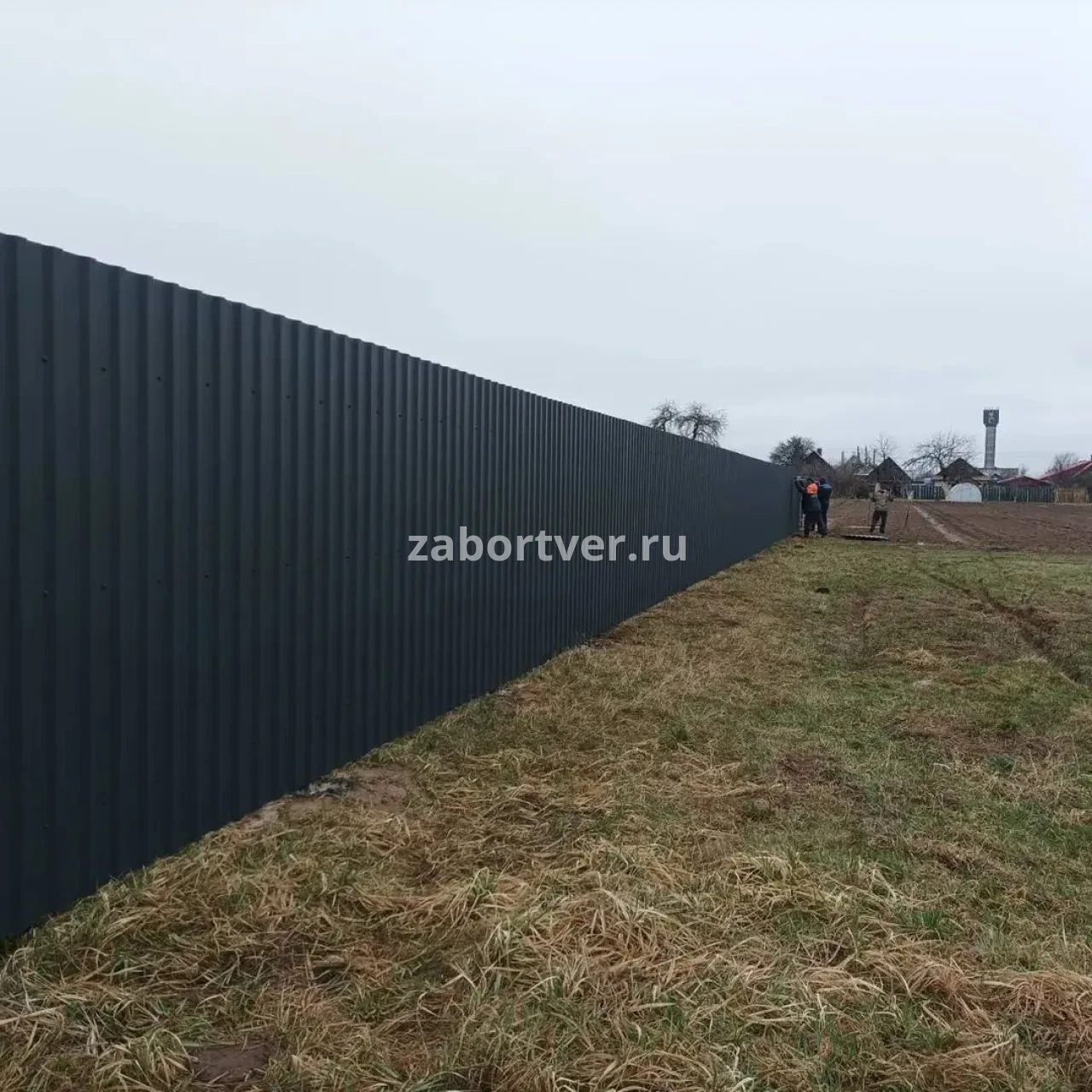 Забор из профнастила в Вышневолоцком районе